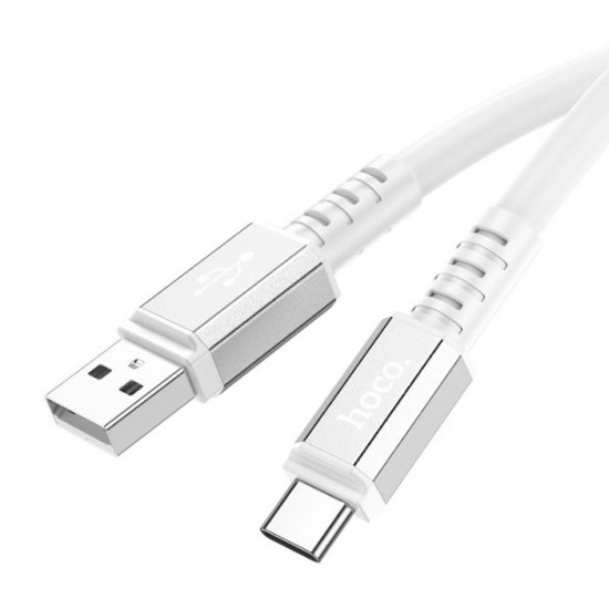 HOCO Кабел „X85 Strength“ 60W Type-C към Type-C (1M) - Черен