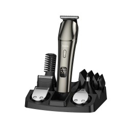 HOCO HP26 мултифункционална машинка за подстригване и груминг, 7500 rpm, IPX6, LED дисплей