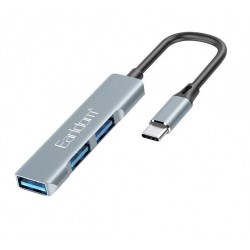 EARLDOM HUB10 3в1 Type-C КЪМ 3XUSB