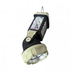 HW 1277-D LED фенер 2 в 1 със соларно зареждане и завъртане на 180° 
