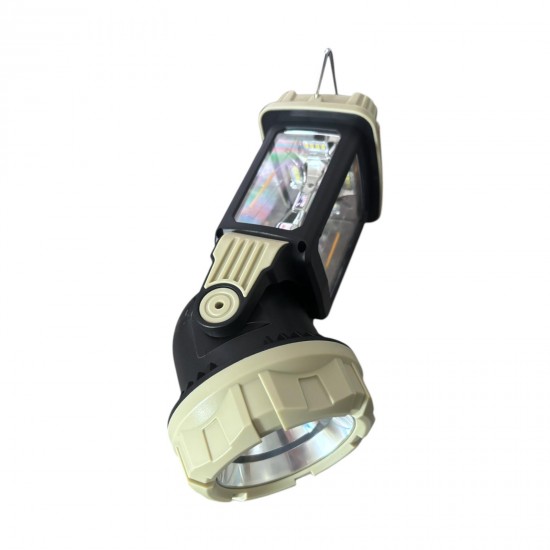 HW 1277-D LED фенер 2 в 1 със соларно зареждане и завъртане на 180° 
