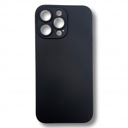 Силиконов гръб TP18+камера за iPhone 14 - Черен