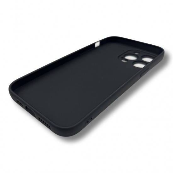 Силиконов гръб TP18+камера за Huawei P40 Lite - Черен