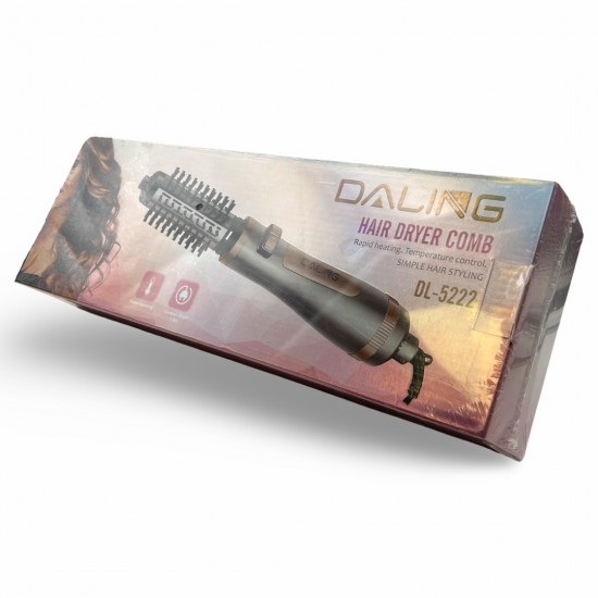 DALING DL-5222 Професионална Керамична преса за коса+гребен 800W  