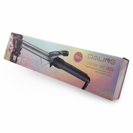 DALING DL-5208 55W Професионална преса за къдрене на коса,регулация на темперетурата до 510°C 