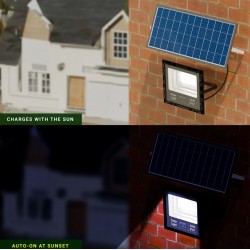 Соларен LED прожектор Dylect Eco SLP-6 30W – IP65, с дистанционно управление