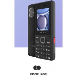 Мобилен телефон IPRO A33+БГ МЕНЮ /2G/32+32MB/2.4inch/0.08MP/2500mAh/Dual Sim/ДвоенФенер - Черен