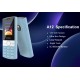 Мобилен телефон IPRO A12+БГ МЕНЮ /2G/32Mb+32MB/0.08MP/1.77 инча 600mAh/Фенер - Син