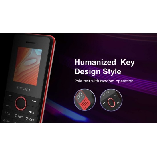 Мобилен телефон IPRO A30+БГ МЕНЮ /2G/32+64MB/1.77inch/0.08MP/600mAh/Dual Sim/Фенер - Черен