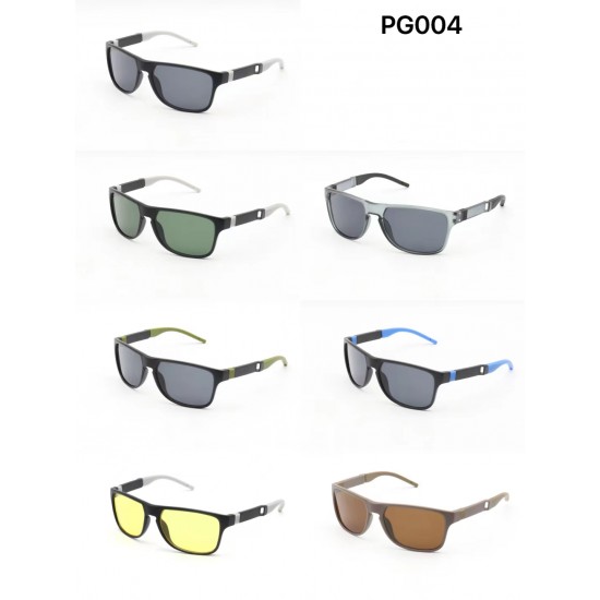  	Слънчеви очила UV400 Мъжки PS Пластмаса PG004 - C1 - Черен