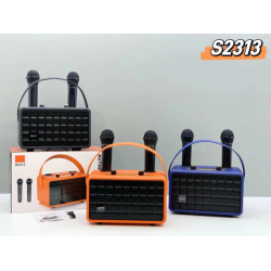 M2313 Безжична караоке тонколона Authentics S2313 с 2 микрофона – 2x15W, Bluetooth