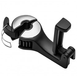 J-004 Куки за столче за кола с държач за телефон, универсална облегалка, органайзер, закачалка