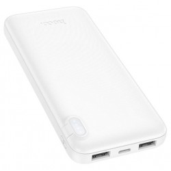 HOCO PowerBank “J128 Powerful” 10,000mAh 2xUSB-A (Бял)