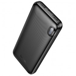 HOCO PowerBank “J128 Powerful” 10,000mAh 2xUSB-A (Черен)