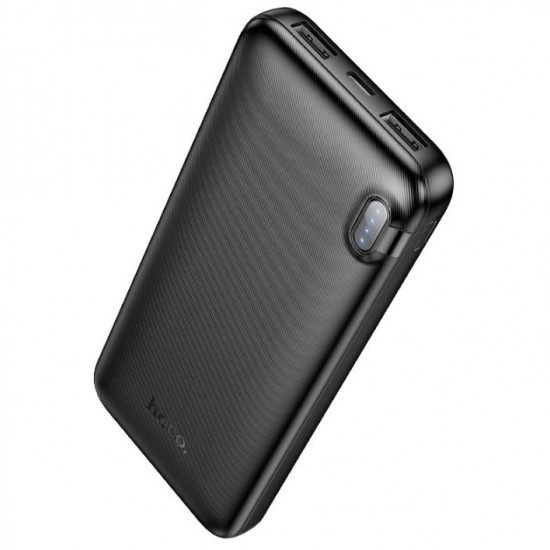 HOCO PowerBank “J128 Powerful” 10,000mAh 2xUSB-A (Черен)