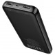 HOCO PowerBank “J128 Powerful” 10,000mAh 2xUSB-A (Черен)