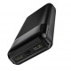 HOCO PowerBank “J72A Easy travel” 20,000mAh Micro-USB/Type-C вход и двоен USB2A изход+LED индикатор(Черен)