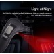 JZ-405B Цифров манометър,150PSI 5в1 LED фенерче, разбивач на прозорци, нож за колан,червена предпазна светлина и манометър за автомобил, мотоциклет