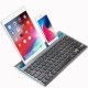 K-460 10" Безжична Bluetooth клавиатура V5.2, 77 клавиша, мултиустройство, USB-C, с поставка за таблет и телефон