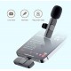 K9 Двоен (Lightning)  безжичен микрофон за всички iPhone, iPad, Mac Lightning устройства за запис|Plug and Play