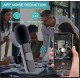 K9 Двоен (TypeC) безжичен микрофон за смартфони за YouTube Insta Videos Запис на глас|Plug and Play