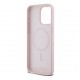 4445 Karl Lagerfeld iPHone 14 Pro Back cover case - Magsafe - KC head Ring - Pink
