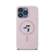 4445 Karl Lagerfeld iPHone 14 Pro Back cover case - Magsafe - KC head Ring - Pink