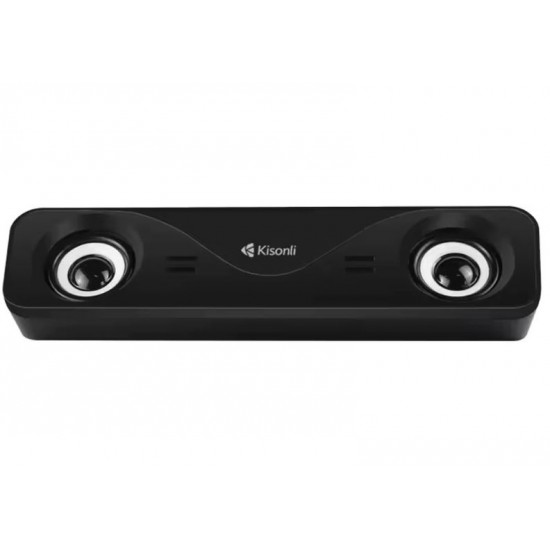 Тонколона KISONLI i-610, AUX, 2x3W, Черен 