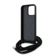 8962 KARL HC 3D RUBBER CROSSBODY CORD BLACK IP15 PRO