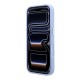 8601 KARL HC MAGSAFE IP18 PRO L. BLUE PU W/RING STAND 360 KC HEADS PIN