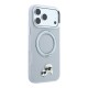 8694 KARL HC MAGSAFE IP18 PRO MAX GREY PU W/RING STAND 360 KC HEADS PIN