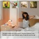 Bluetooth Тонколонка LED Лампа KP-553 (LED,FM, microSD,будилник)