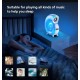 Bluetooth Тонколонка LED Лампа KP-553 (LED,FM, microSD,будилник)