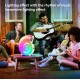 Bluetooth Тонколонка LED Лампа KP-553 (LED,FM, microSD,будилник)