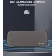 Преносим безжичен високоговорител KISONLI KS-2002 | Поддържа BT/USB/TF карта/U дискова карта/Hands-free разговори/FM | 6 часа работа