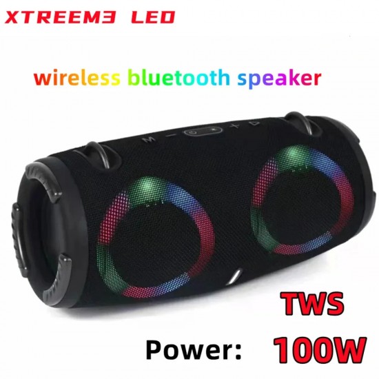Преносим Bluetooth високоговорител ZQS-L27 50W BASS - Черен