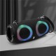 Преносим Bluetooth високоговорител ZQS-L27 50W BASS - Черен