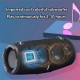 Преносим Bluetooth високоговорител ZQS-L27 50W BASS - Черен
