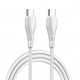 LDNIO Кабел LC611C PD 65W USB-C към USB-C 1M