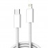 LDNIO Кабел LC901i 65W плетен iPh15series Type-C към Lightning 1M