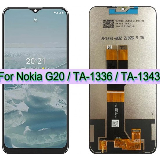 LCD Дисплей с тъчскрийн за Nokia ( G10 ) G20 Ta-1336 Ta-1343 Ta-1347 Ta-1372