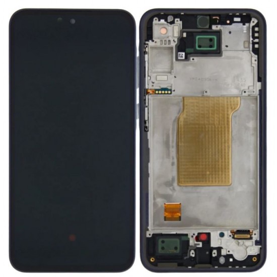 LCD Дисплей с тъчскрийн за Samsung A35 5G A356B+РАМКА 