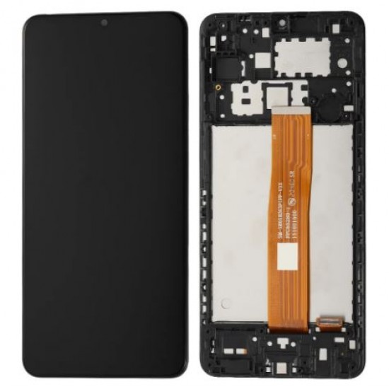 LCD Дисплей с тъчскрийн унив. за Samsung A12 4G А125 / А127+Рамка 