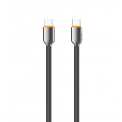 L✮Star LS-21 Кабел за Телефон 60W Fast Type-C към Type-C - Черен