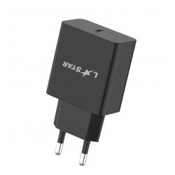 L✮Star Адаптер 45W SuperFast LS45 USB-C изх. - Черен