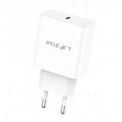 L✮Star Адаптер 45W SuperFast LS45 USB-C изх. - Бял