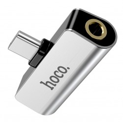 Преходник LS26 HOCO USB-C към USB-C+3.5mm 
