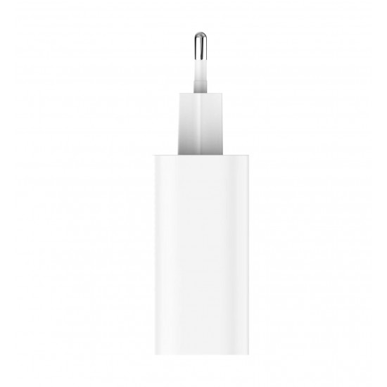 L✮Star LS56 Адаптер 45W 2изх. PD(25W)+QC3.0(20W) SuperFast USB-C - Бял