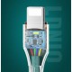 LDNIO Кабел LS631 30W 1M Fast USB към Type-C - Син