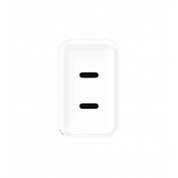 L✮Star LS76 GaN Адаптер PD35W с два USB-C порта - Бял